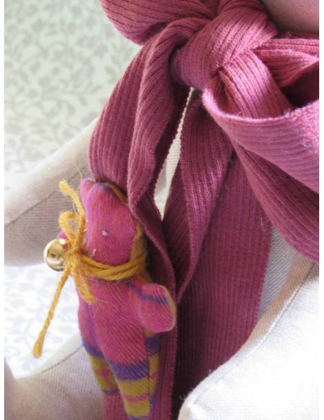 Handmade Fabric Teddy Bear
