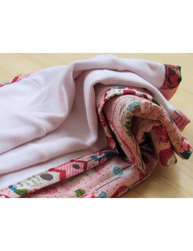 Handmade Patchwork Throw - Pink