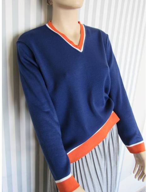 Women's Sweater V-Neck Knitwear