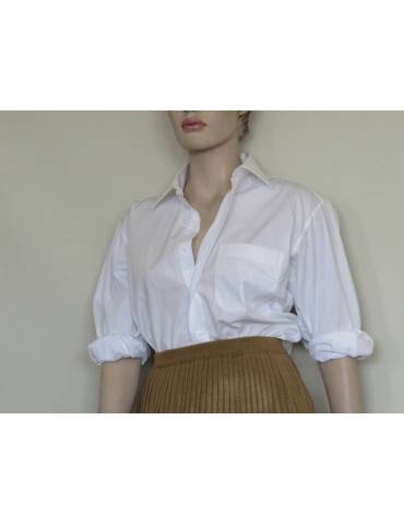 Knit Pleated Skirt - Golden Beige