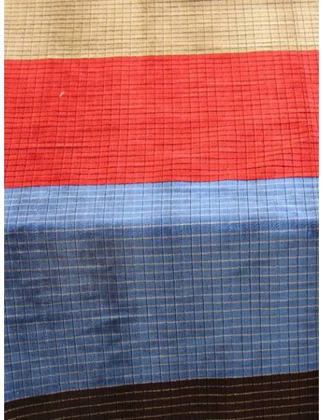 Velvet Tablecloth with Stripes